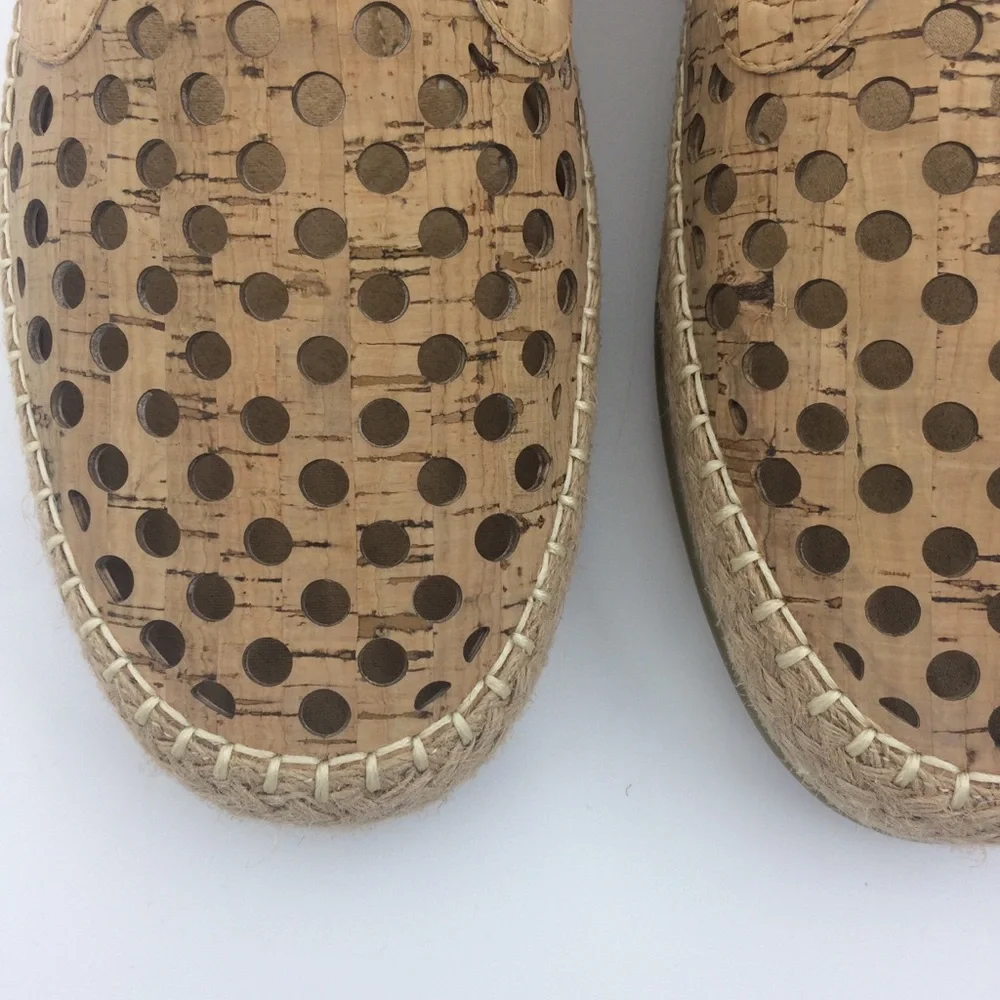 NWT Vaneli Sport Cork Espadrille Slip Ons